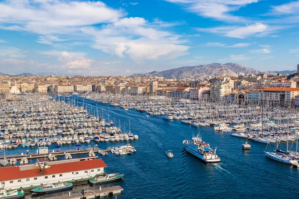 Alter hafen in marseille — Stockfoto