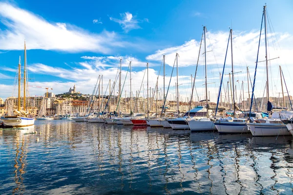 Hafen in marseille, Frankreich — Stockfoto