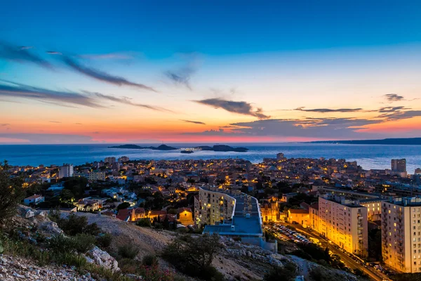 Chateau DIF Marseille görünümünü — Stok fotoğraf