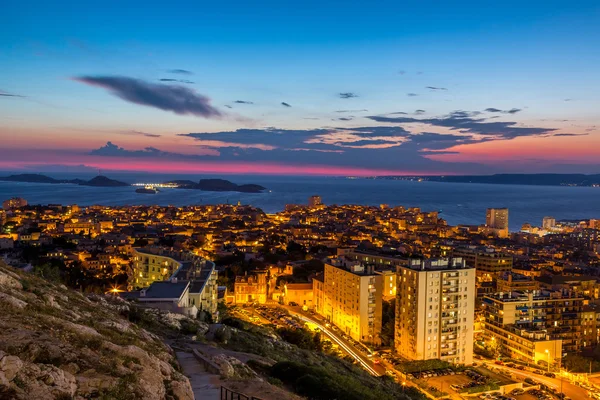 Weergave van Chateau dif in Marseille — Stockfoto