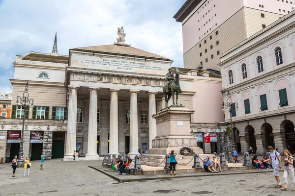 Statue de Garibaldi à Gênes, Italie — Photo