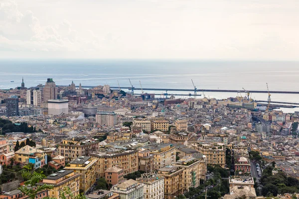 Porto di Genova in Italia — Foto Stock