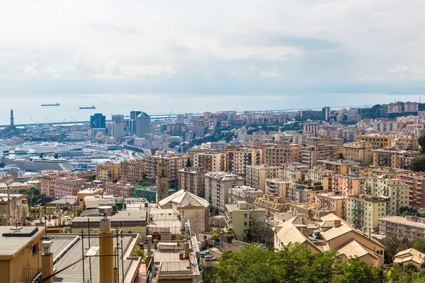 Puerto de Génova en Italia — Foto de Stock