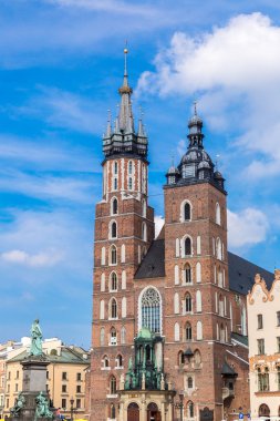 St. Mary Kilisesi Krakow 'da.