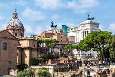 Forum Roma antik kalıntıları