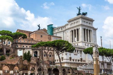 Forum Roma antik kalıntıları