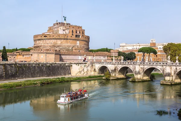 Castel Sant Angelo v Římě — Stock fotografie