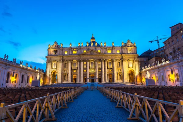 Базиліка Святого Петра у Ватикані — стокове фото