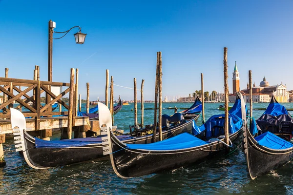 Gondolas  in Venice, Italy — Stock Photo, Image