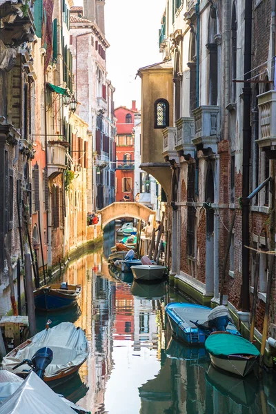 Kanaal in Venetië, Italië — Stockfoto