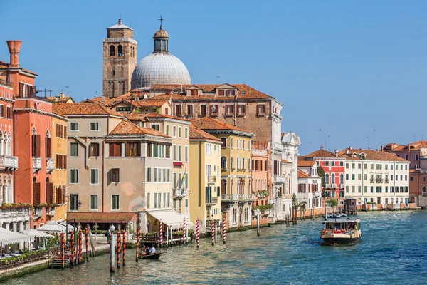 Canal Grande v Benátkách, Itálie — Stock fotografie