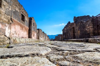 Pompeii şehri İtalya yok