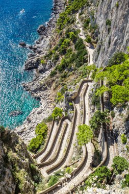 İtalya 'daki Capri Adası