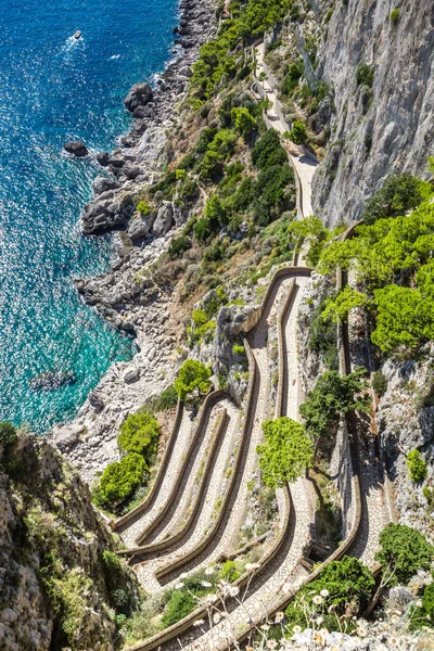 Capri-eiland in Italië — Stockfoto