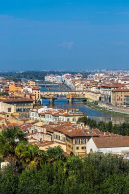 Floransa 'daki Ponte vecchio, İtalya
