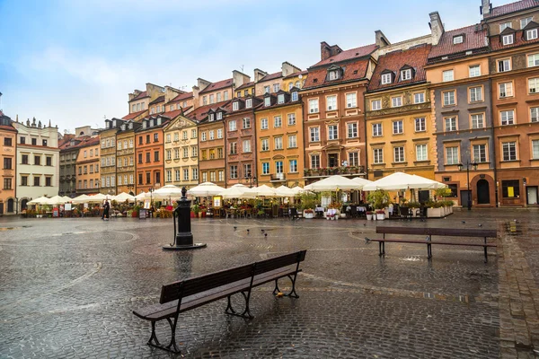Staré město sqare ve Varšavě — Stock fotografie