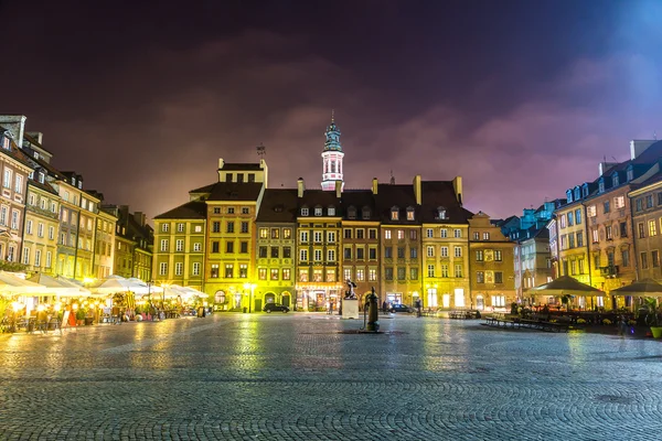 Old town sqare in Warsaw — Stock Photo, Image