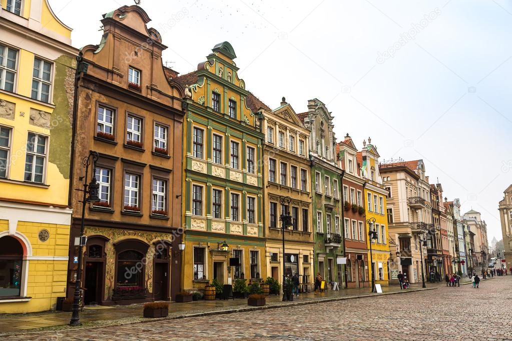 Old market square in Poznan