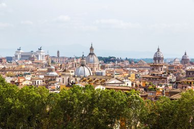 Roma 'nın panoramik manzarası