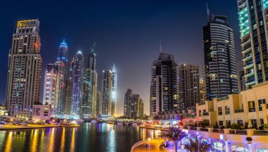 Dubai Yat Limanı cityscape, Birleşik Arap Emirlikleri