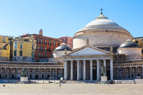 San Francesco di Paola en Nápoles — Foto de Stock