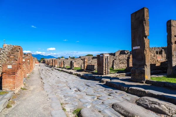 Pompeya ciudad destruida en 79BC — Foto de Stock