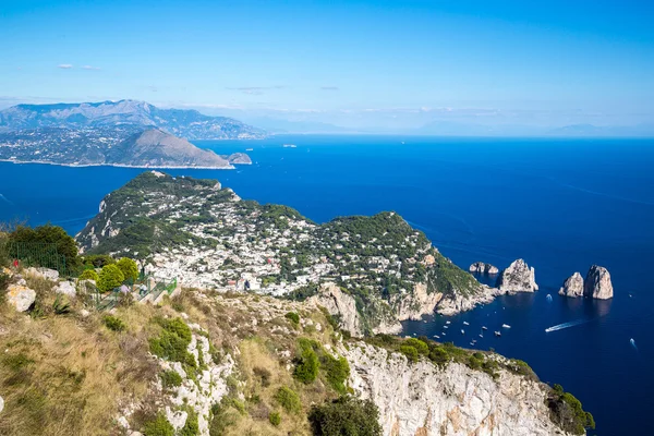 Ilha de Capri na Itália — Fotografia de Stock