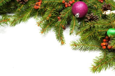 Noel arkaplanı. Eve çerçevesi