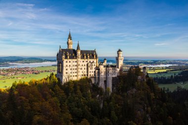 Almanya 'daki Neuschwanstein kalesi