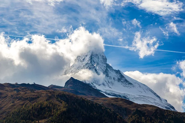 Cervino nelle Alpi svizzere — Foto Stock