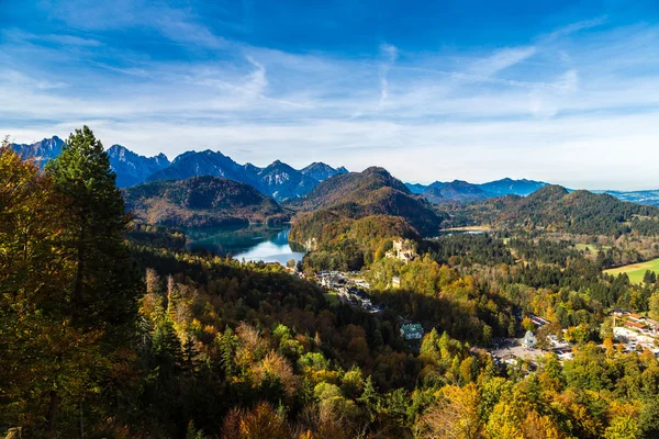 Alpes y lagos en Alemania — Foto de Stock