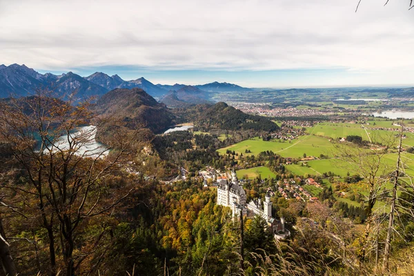 Alps and lakes in Germany — Stock Photo, Image