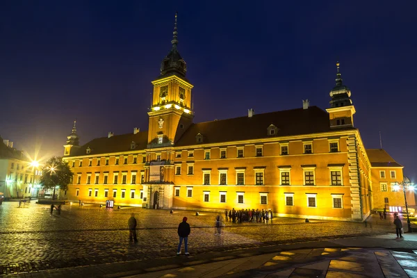 Koninklijk kasteel in Warschau — Stockfoto