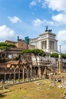 Forum Roma antik kalıntıları