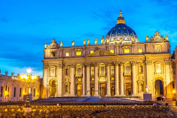 Vatikan Saint Peter Bazilikası — Stok fotoğraf