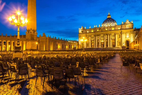 Bazylika Świętego Piotra w Vatican — Zdjęcie stockowe