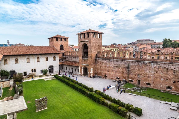 Castelvecchio in Verona, Italy — Stock Photo, Image