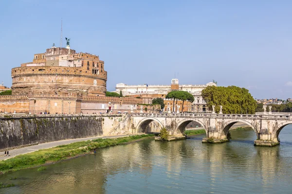 로마의 카스텔 산 탄젤로 — 스톡 사진