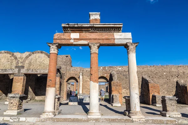 Starověké město Pompeje — Stock fotografie