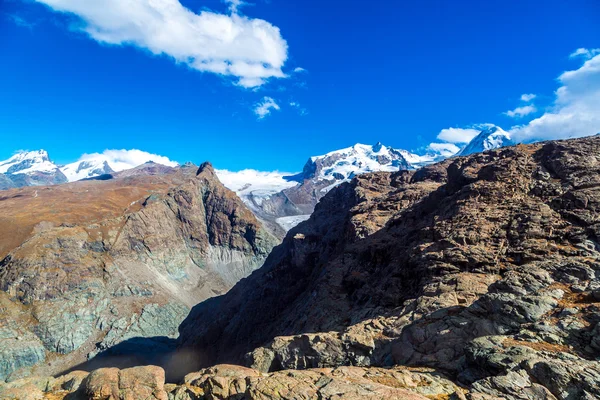 Alpes paisagem montanhosa na Suíça — Fotografia de Stock