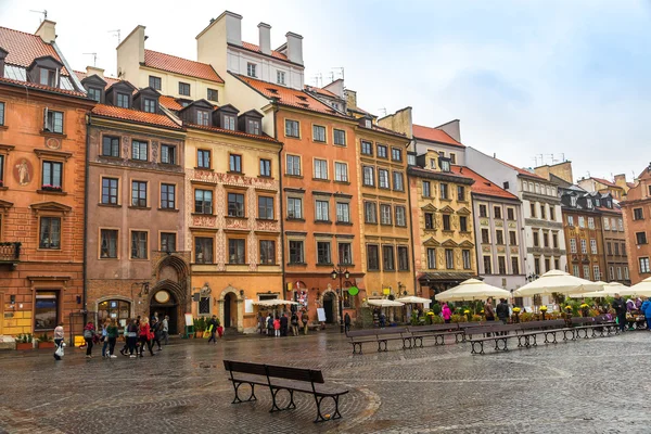 Stare Miasto sqare w Warszawie — Zdjęcie stockowe