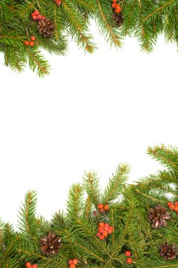 Noel arkaplanı. Eve çerçevesi