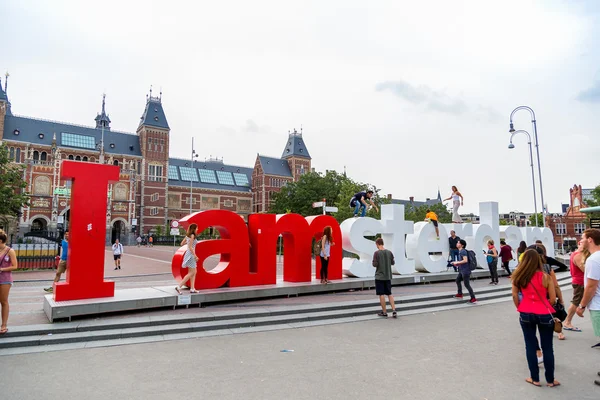 Rijksmuseum Museo di Amsterdam — Foto Stock