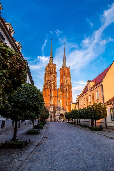 Cathedral St. John in Wroclaw — Stock Photo, Image