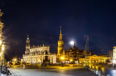 Dresden gece görünümü.