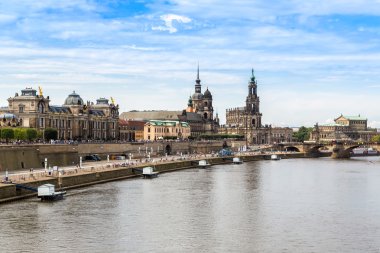 Dresden 'in panoramik görünümü