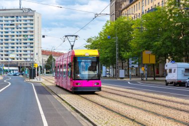 Dresden modern tramvay