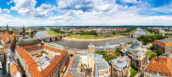 Panoramic view of Dresden — Stock Photo, Image