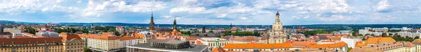 Dresden 'in panoramik görünümü — Stok fotoğraf