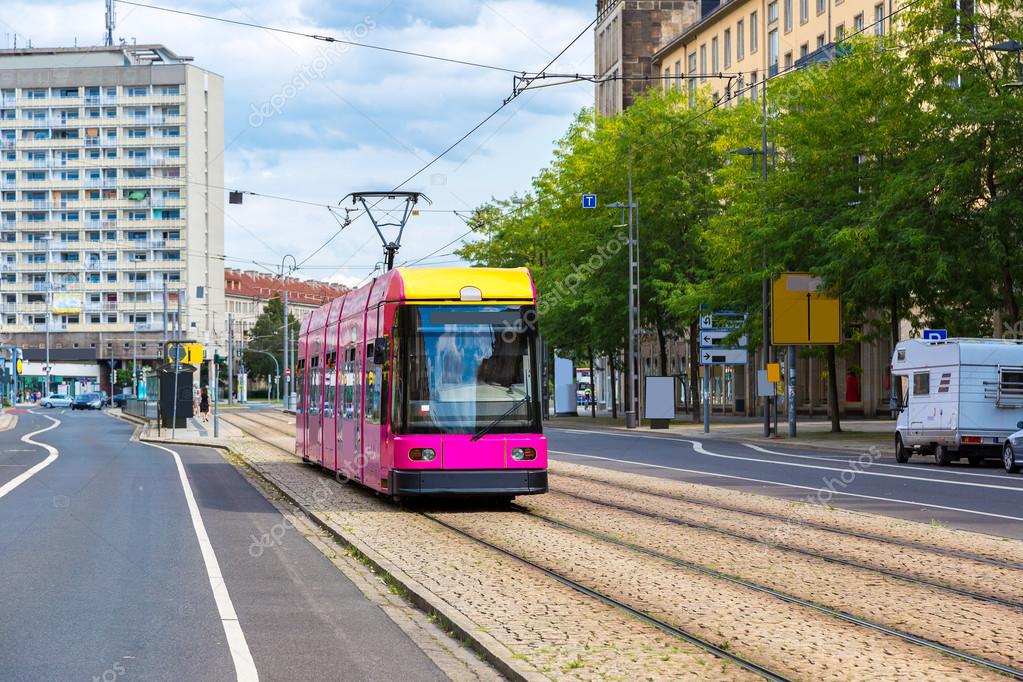 Dresden straßenbahn in Die Straßenbahn